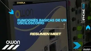 Funciones muy básicas de un Osciloscopio - OWON XDS