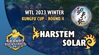 Harstem vs Solar - PvZ | WTL 2023 Winter: KungFu Cup Round 4 | Open StarCraft 2 Tournament