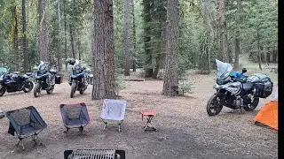 Lassen National Forest Dispersed Motorcycle camping [Ep 4]