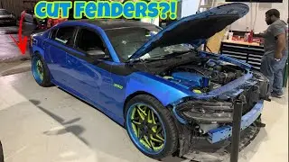 HEMI LIFE 44 FINALLY ADDED A WIDEBODY KIT TO HIS DODGE CHARGER DAYTONA