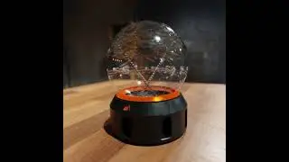 Water globe desk toy