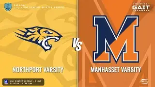 LILJ Winter League - Girls - Varsity Club Lacrosse | Northport Varsity vs Manhasset Varsity