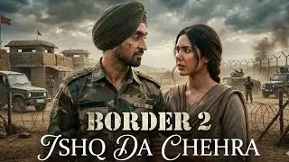 Ishq Da Chehra 💔|Diljit Dosanjh | Soulful Romantic Song|Border 2|New Released Song ✨