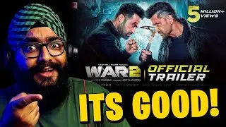 WAR 2 Trailer REACTION & REVIEW