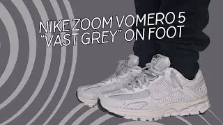 Nike Zoom Vomero 5 Vast Grey On Foot | Detailed Look | BV1358-001