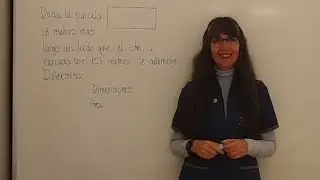 Área de un Rectángulo (ecuaciones).