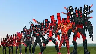 EVOLUTION OF NEW UPGRADED TITAN SPEAKERMAN VS SKIBIDI TOILET BOSSES - Skibidi Toilet In Garry's Mod!