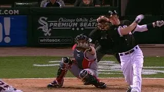 CLE@CWS: White Sox score a run in every inning