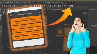 Custom Autodesk Maya Export Tool