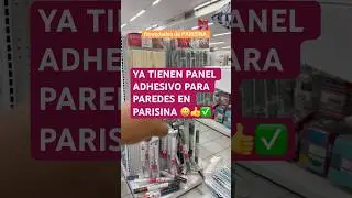 YA TIENEN PANEL ADHESIVO PARA PAREDES EN PARISINA #hogar #parisina #manualidades #panel #adhesivo