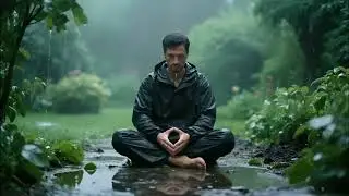 Peaceful Yoga in Rain &ndash; Let Nature Wash Away Your Stress