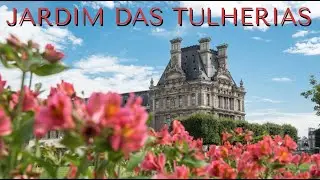 VERÃO NO JARDIM DAS TULHERIAS / JARDIN DES TUILERIES - JARDIM DO LOUVRE