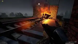 Driel Rail Bridge Attack - Post Scriptum Squad Lead Gameplay