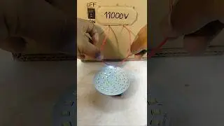5 watt mini LED Plus 11000 volt #shortvideo #experiment #shorts