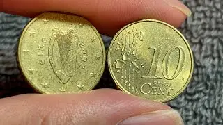 2002 Ireland 10 Euro Cent Coin &bull;&nbsp;Values, Information, Mintage, History, and More