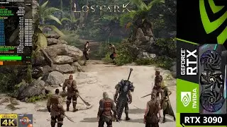 Lost Ark Very High Settings 4K | RTX 3090 | Ryzen 9 5950X