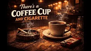 There&rsquo;s a Coffee Cup and Cigarette &ndash; Slow Blues | Rainy Night Lounge Mood