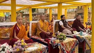 The 37th Ngagyur Nyingma Monlam Chenmo 2026 Day 4 Morning. 