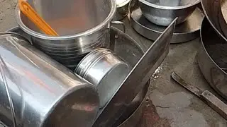 indian traditional way to clean vessels by bhagya'smom #live#indiancleaningmethod