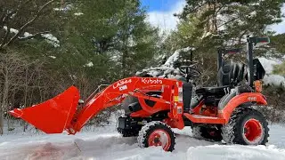 Putting the tractor back to work