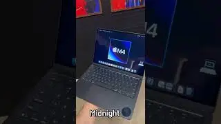 The all new MacBook Air M4 Midnight is so clean! #macbookair #apple