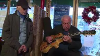 Charles Aznavour &agrave; la Chope des Puces