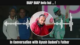 In Conversation with Ayush Badoni Father | RJ Akhil | Ayush Badoni AB de Villiers of india | Red FM