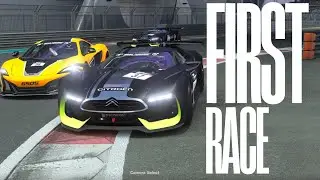 I DID MY FIRST ONLINE RACE AT YAS MARINA - Gran Turismo 7