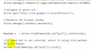 How to verify if checkbox is selected or not in Selenium