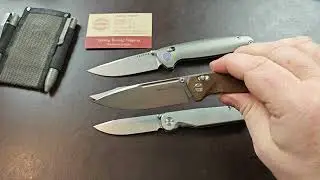 Tactile Knife - Rockwall, Maverick und Bexar - so verschieden, und doch so viel gemeinsam