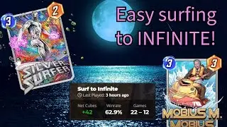 Surf your way to infinite! 60+% W/R Surfer is the meta KILLER! - Marvel Snap Deck Highlight