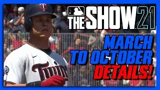 MLB The Show 21 March To October NEW DETAILS