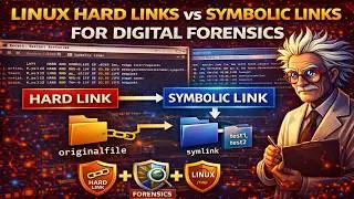 Linux Hard Links vs Symbolic Links Explained | Ubuntu ln Command Digital Forensics Lab