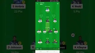 SPB vs DVE T10 dream 11 team vincy premier league T10