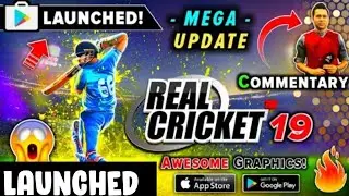 🔥Finally! Real Cricket 19 New Commentary Update Launched | Aakash Chopra New Commentary |