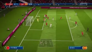 FIFA 18. Международный товарищеский матч. World Cup. Португалия-Испания
