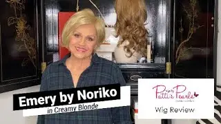 Emery by Noriko in Creamy blonde - Wigs by Patti's Pearls Wig Review