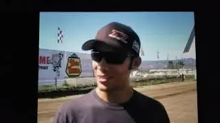 Bryan Clauson's first winged sprint car race August 27, 2011