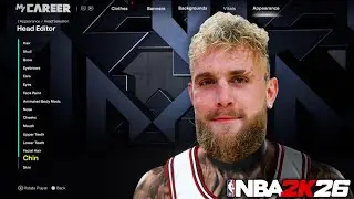 Best Jake Paul Face Creation in NBA2K26!