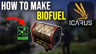 ICARUS Tutorial | How to Make Biofuel (Beginner Guide)