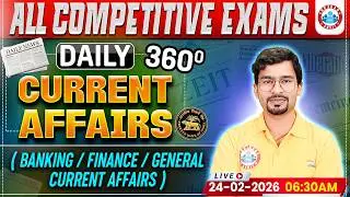 Current Affairs Today | 24 February Current Affairs 2026 for Bank Exams | Daily Current Affairs 2026