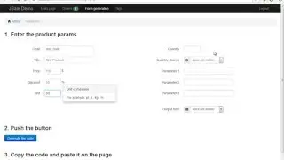 JSale Demonstation - Admin Panel