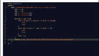 8014. Make String a Subsequence Using Cyclic Increments ||  LeetCode Biweekly Contest #leetcode