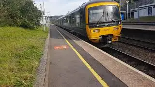 Networker/Class 166/leaving Oldfield Park