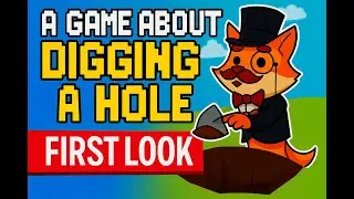 Buddeln für Anfänger 😂 A Game About Digging A Hole – #FirstLook 🎮