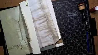 Stack Tuck and Roll Book Embellishment, Part 1