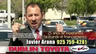 Javier Arana at Dublin Toyota 