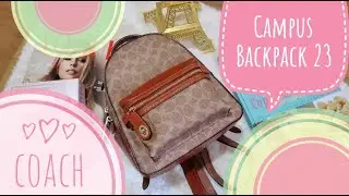 Coach Campus Backpack 23 | UNBOXING