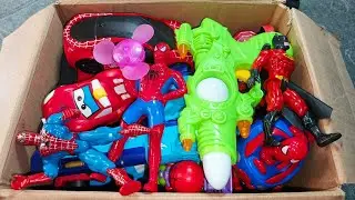  Spiderman Toys Unboxing Review | Marvel Spiderman Stark Tower | Spider Man Bow & Arrow ASMR