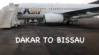 ASKY AIRLINES | DAKAR TO BISSAU | BOEING 737